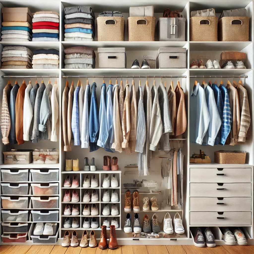 Jak zaoszczędzić miejsce w szafie? Praktyczne sposoby na przechowywanie ubrań